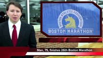 75-year-old man runs 26 Boston Marathons in a row - Bud Wisseman