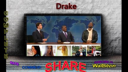 SNL - Drake & Jay Pharoah 'Weekend Update' 2016