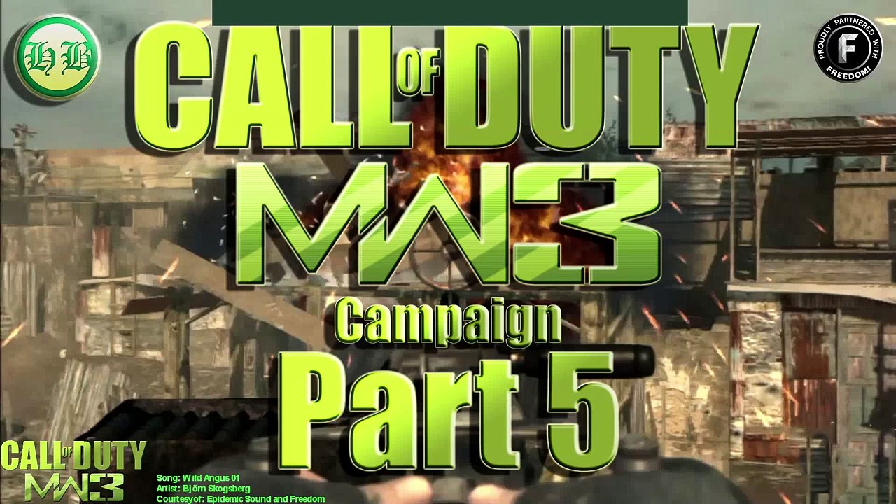 Modern Warfare 3 - Part 5 - Back on the Grid in HD