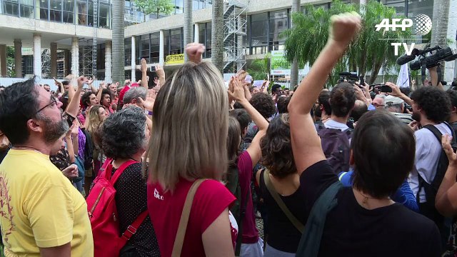 Manifestantes anti-Temer invaden ministerio en Brasil