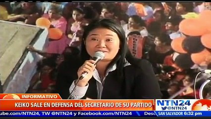 Keiko Fujimori califica de "guerra sucia" la denuncia sobre supuesta investigación de la DEA