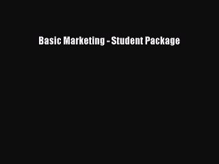 Read Basic Marketing - Student Package Ebook Free