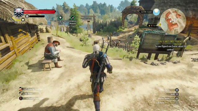 WITCHER 3 DEATH MARCH! WALKTHROUGH 295 DEATH MARCH! HEART OF STONE DLC EVIL'S SOFT FIRST TOUCHES