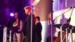 2016-05-13 Adam Lambert at British LGBT Awards giving award to Brian May