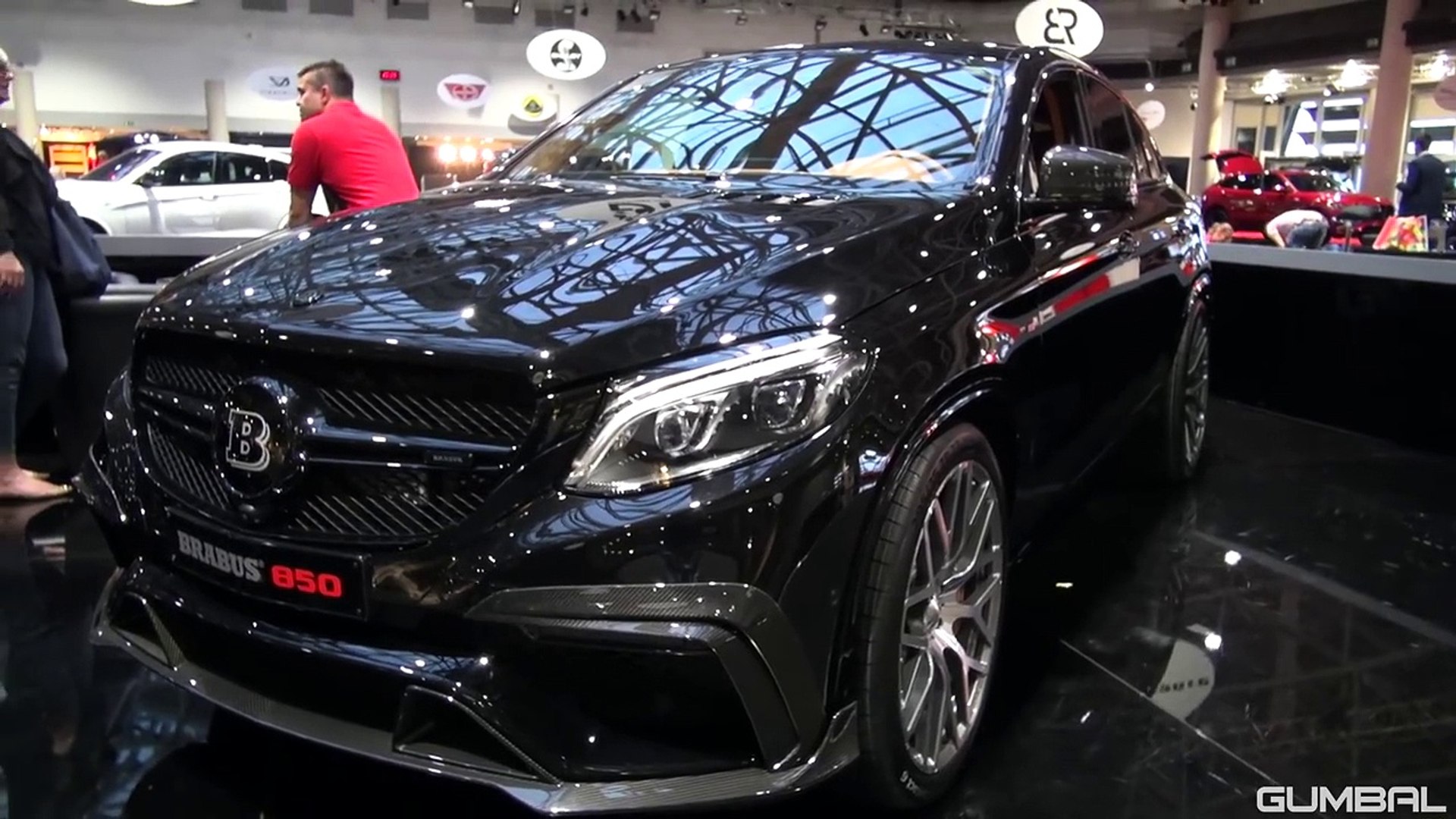 Brabus Gle 850 6 0 Biturbo Coupe Start Up Overview Video Dailymotion