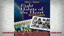 READ book  Eight Habits of the Heart for Educators Building Strong School Communities Through  FREE BOOOK ONLINE