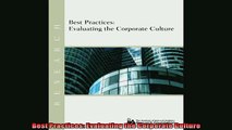 Most popular  Best Practices Evaluating the Corporate Culture