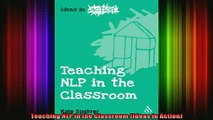 READ book  Teaching NLP in the Classroom Ideas in Action  DOWNLOAD ONLINE