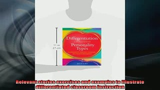 READ book  Differentiation Through Personality Types A Framework for Instruction Assessment and  FREE BOOOK ONLINE