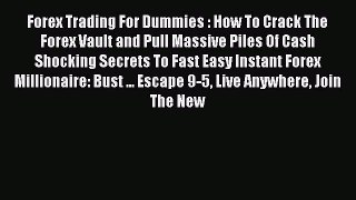 Read Forex Trading For Dummies : How To Crack The Forex Vault and Pull Massive Piles Of Cash