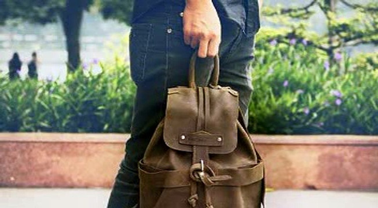 Những kiểu balo da hà nội thật cực ngầu