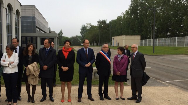 François Hollande visite Ethypharm