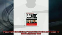 READ book  TrumpStyle Negotiation Powerful Strategies and Tactics for Mastering Every Deal Free Online