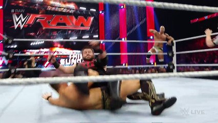 Cesaro & The Miz vs. Sami Zayn & Kevin Owens- Raw, May 16, 2016