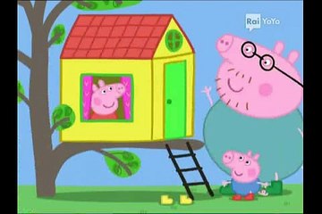 Peppa pig la casa sull'albero