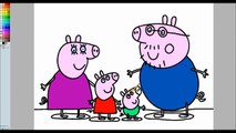 Peppa Pig Colouring Pages Online   Peppa Pig Family Colouring Book