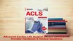 Download  Advanced Cardiac Life Support ACLS Certification Provider Handbook  Review Questions  Read Online