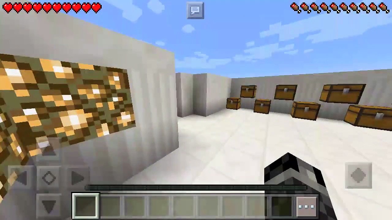 Un mapa de PVP para minecraft Pe