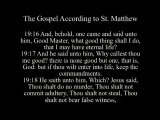 The Gospel According to St. Matthew - Chapter 19