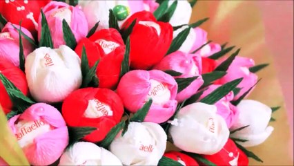 Tea Roses kanzashi ribbons