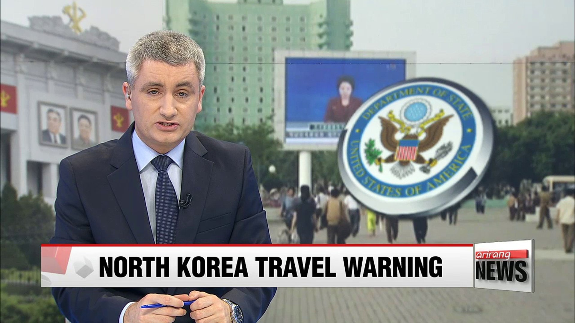 ⁣U.S. State Dept. issues warning against travel to North Korea