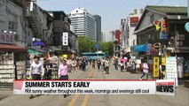 Summer starts early in Korea