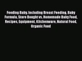[PDF] Feeding Baby. Including Breast Feeding Baby Formula Store Bought vs. Homemade Baby Food