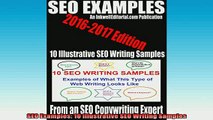 READ book  SEO Examples 10 Illustrative SEO Writing Samples Free Online