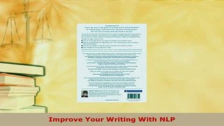 Download  Improve Your Writing With NLP PDF Free