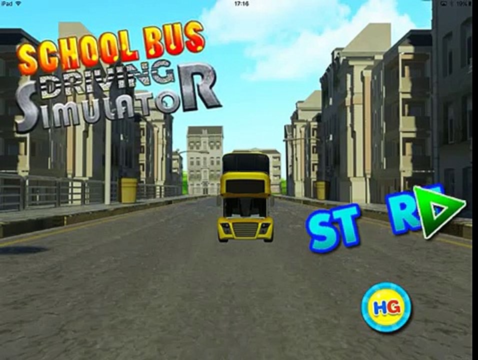 School Bus Driving Simulator - Drive Bus Like a Crazy Driver iOS Gameplay