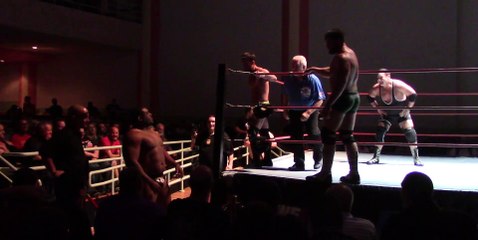 Shane Taylor, Keith Lee, & Evan Morris vs. Shawn Shultz, Moonshine Mantell, & Apoc - NWA Parade of Champions 2K16