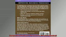 Downlaod Full PDF Free  Improving Business Processes Pocket Mentor Free Online