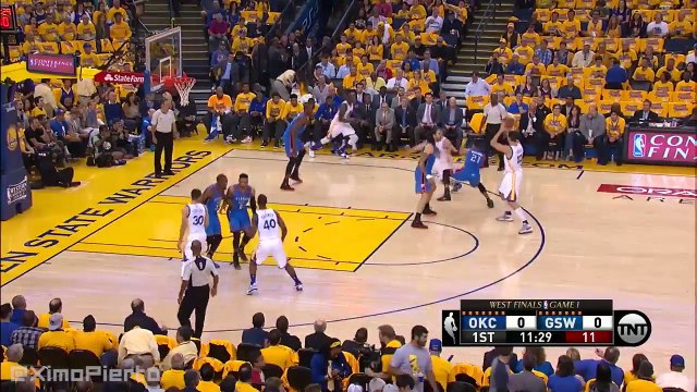 Oklahoma City Thunder vs Golden State Warriors - Game 1 - Full Game Highlights 2016 NBA Playoffs