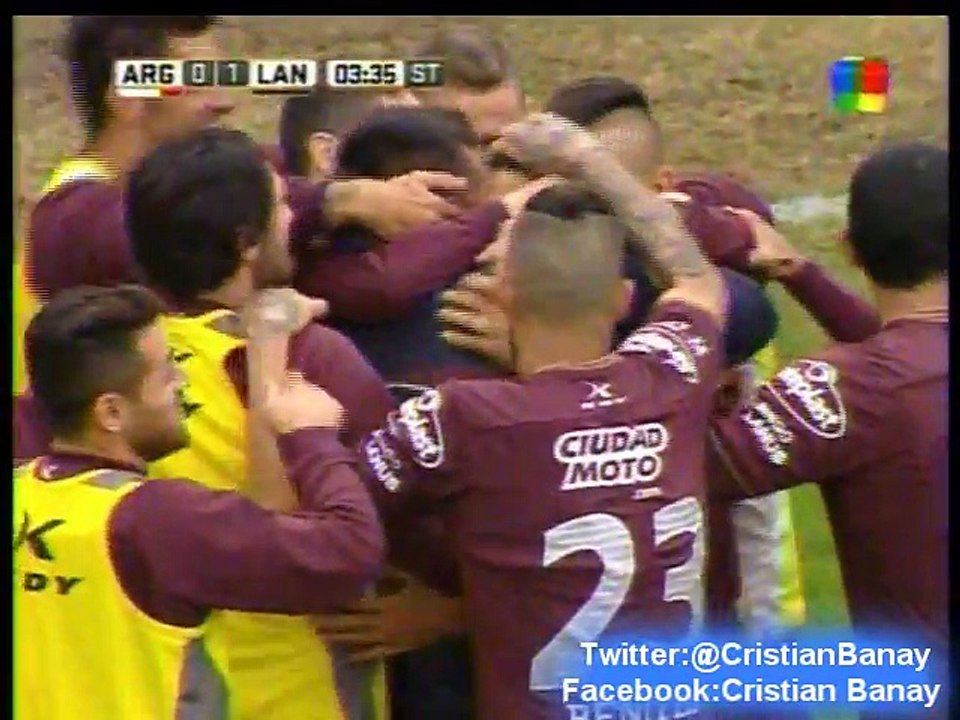 Argentinos Jrs 1 Lanus 1 (Relato Paulo Vilouta) Torneo Primera Division 2016