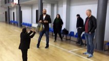 Köksal Baba Spor Salonunda Show Yapıyor (Gürcistan)