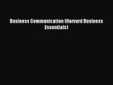 Download Business Communication (Harvard Business Essentials) PDF Online