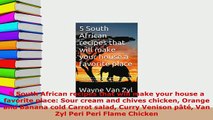 PDF  5 South African recipes that will make your house a favorite place Sour cream and chives Download Online