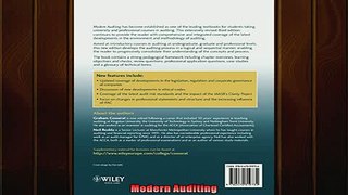 One of the best  Modern Auditing