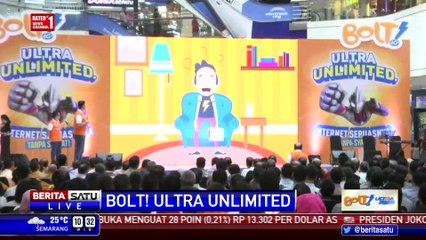 Suasana Perilisan Bolt! Ultra Unlimited di Lippo Plaza Medan #5