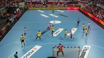 Piłka Ręczna - Polska - Ukraina 27:22 - Robert Orzechowski - I połowa - Zielona Góra - 16.06.2013