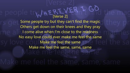 One Republic - Wherever I GO (LYRICS!)