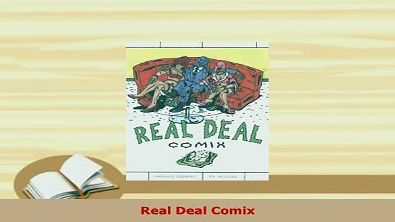 PDF  Real Deal Comix Free Books