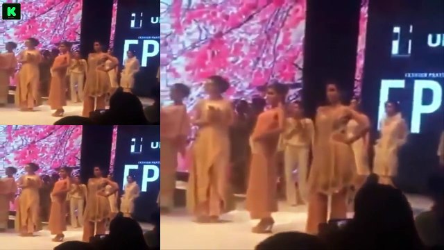 Ayeza Khan Walk on ramp at Pakistan Fashion Week 2016