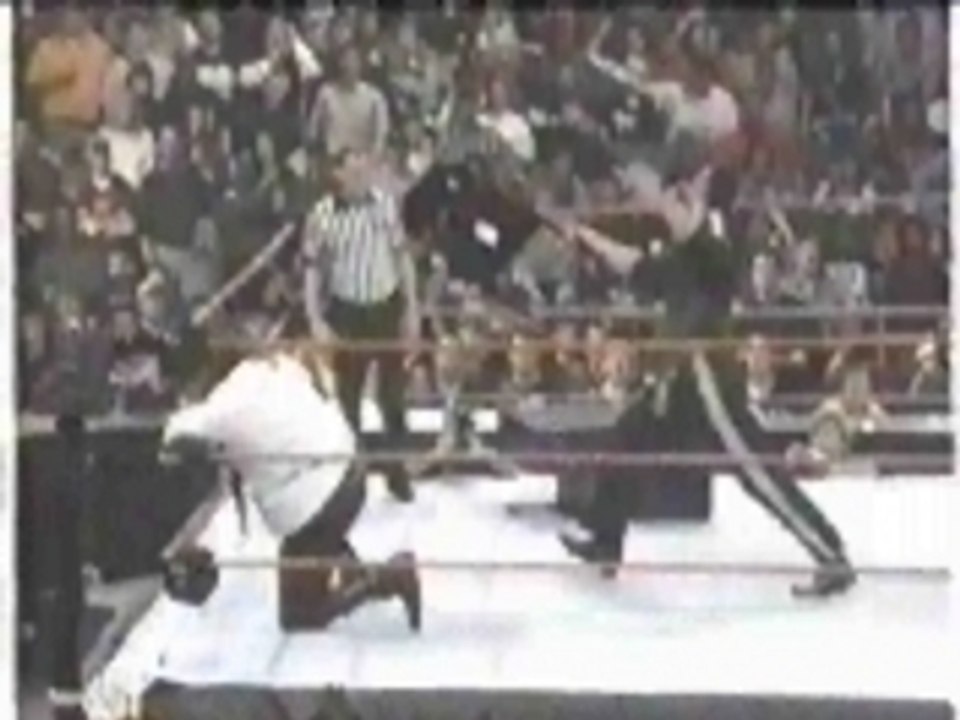 Funny Videos- WWF - The Rock hits himself with a chair