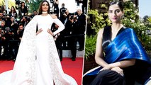 Sonam Kapoor Hot At Cannes Red Carpet 2016