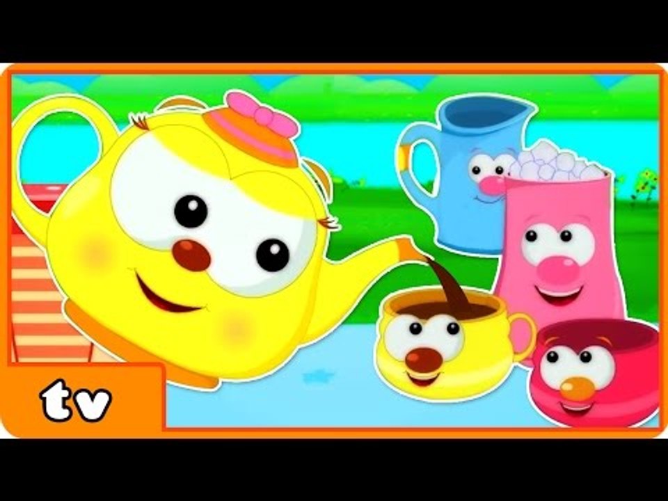 I'm A Little Teapot - Popular Nursery Rhyme With Lyrics And Action For Babies By KidsHome