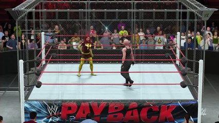 WWE 2K16 dark phoenix v ellen ripley