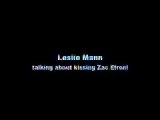Leslie Mann talks about 17 Again and Zac Efron