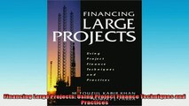 FREE DOWNLOAD  Financing Large Projects Using Project Finance Techniques and Practices READ ONLINE