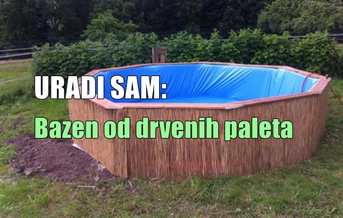 URADI SAM: Kako napraviti bazen od paleta